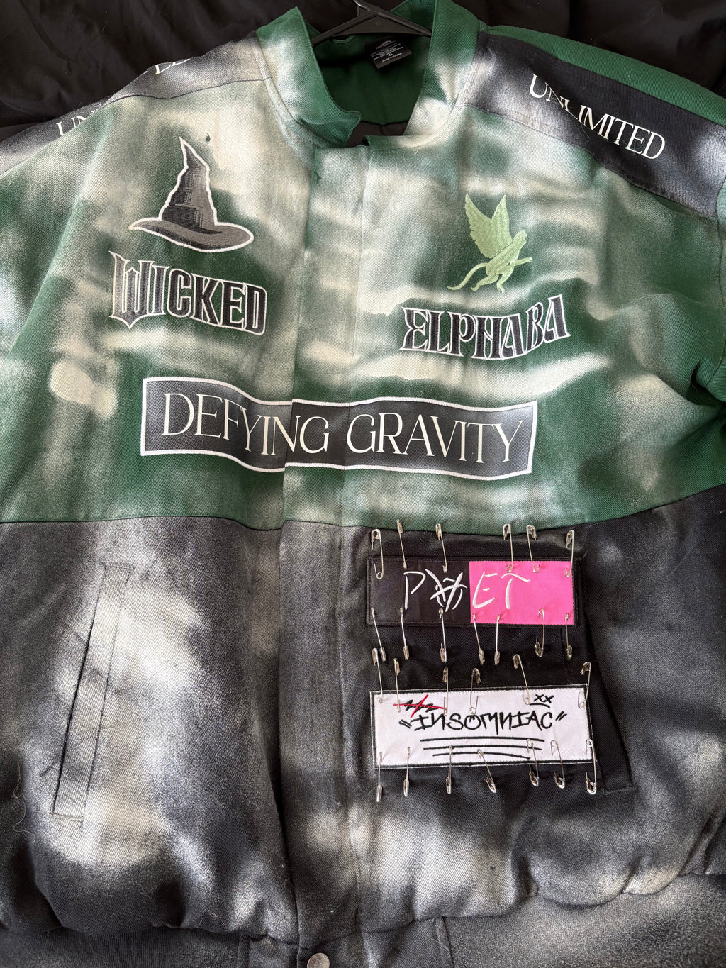 “Wicked” Racing jacket/ Beanie Set Size XL