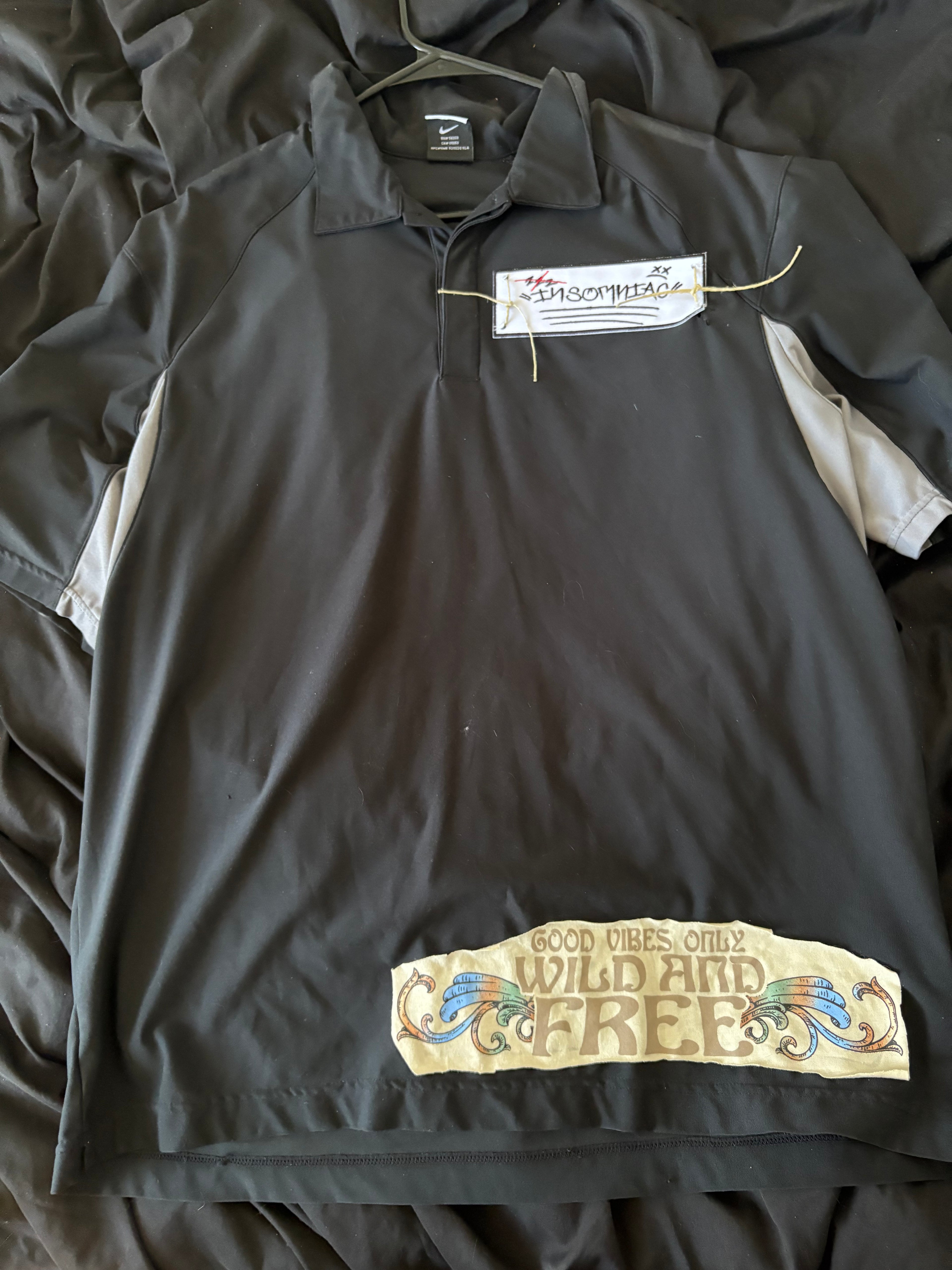 “YWF” Polo size Large