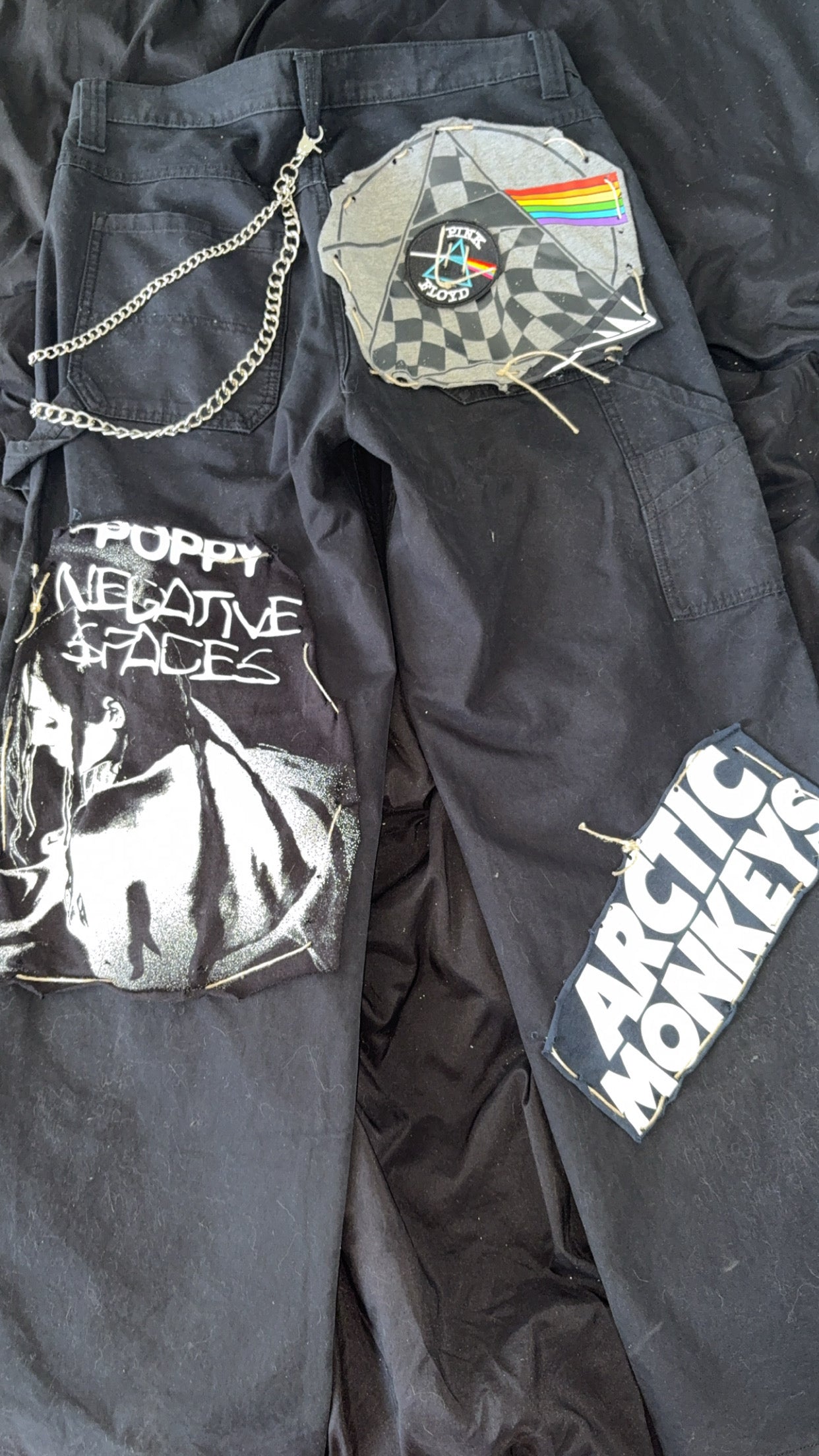 “Sad boyz live forever” 32L32W Pants